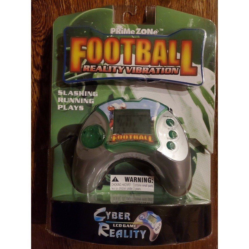 NEW - Football Reality Vibration - Prime Zone cyber LCD game reality